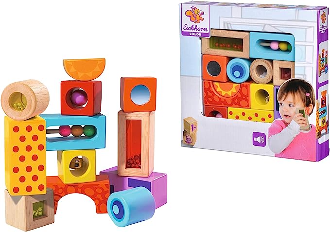 Eichhorn 100002240 Building Blocks, Multicolour